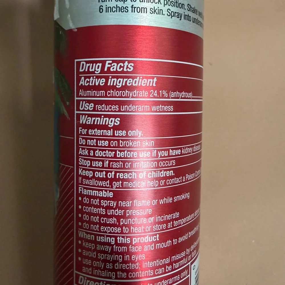 Old Spice Fiji Invisible Spray Antiperspirant Deodorant 3.8oz 3-Pack Bundle